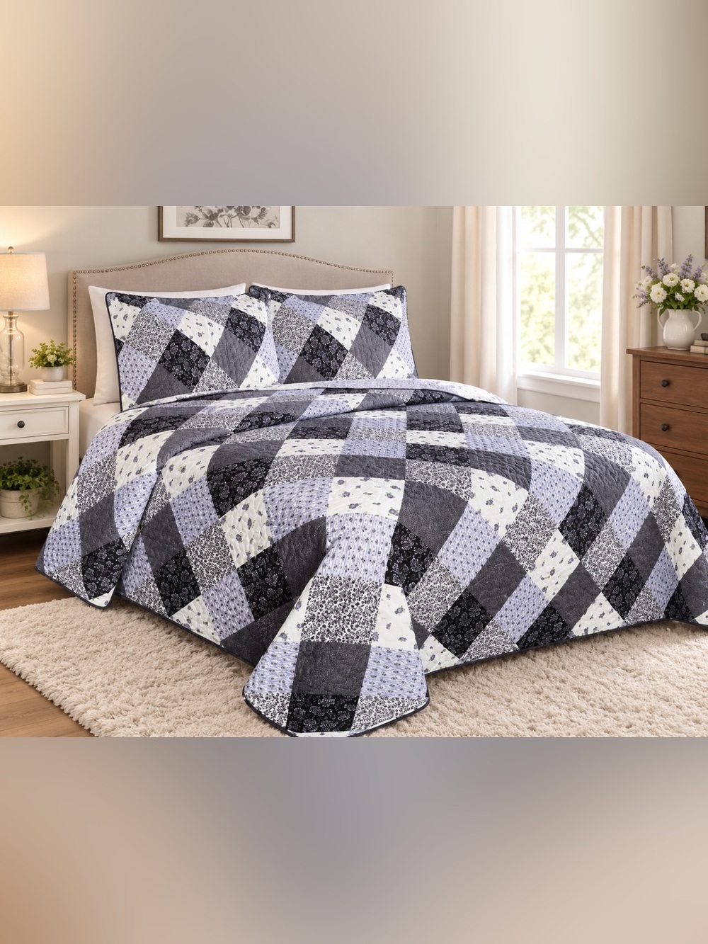 3-Piece Queen Quilt Set